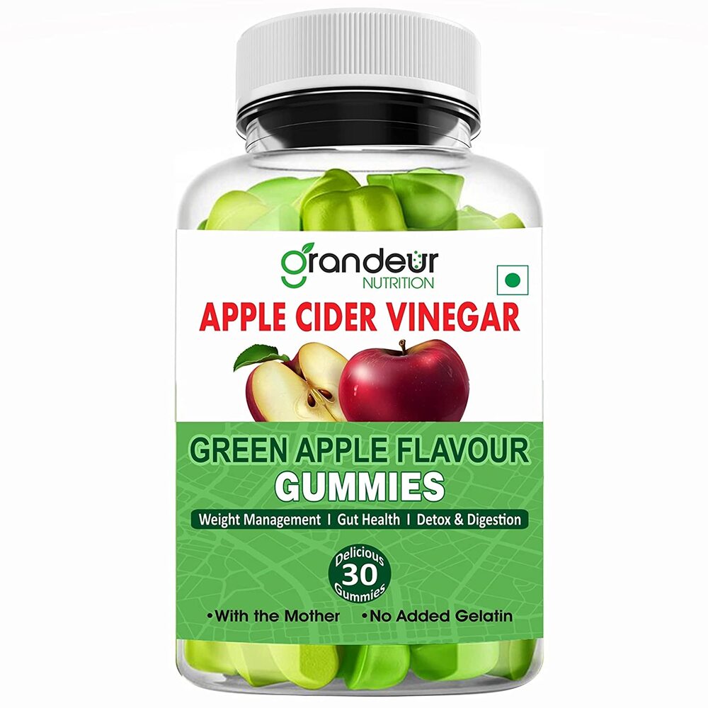 APPLE CIDER 60 Gummies/Gommes - Minceur, Draineur - Vinaigre de