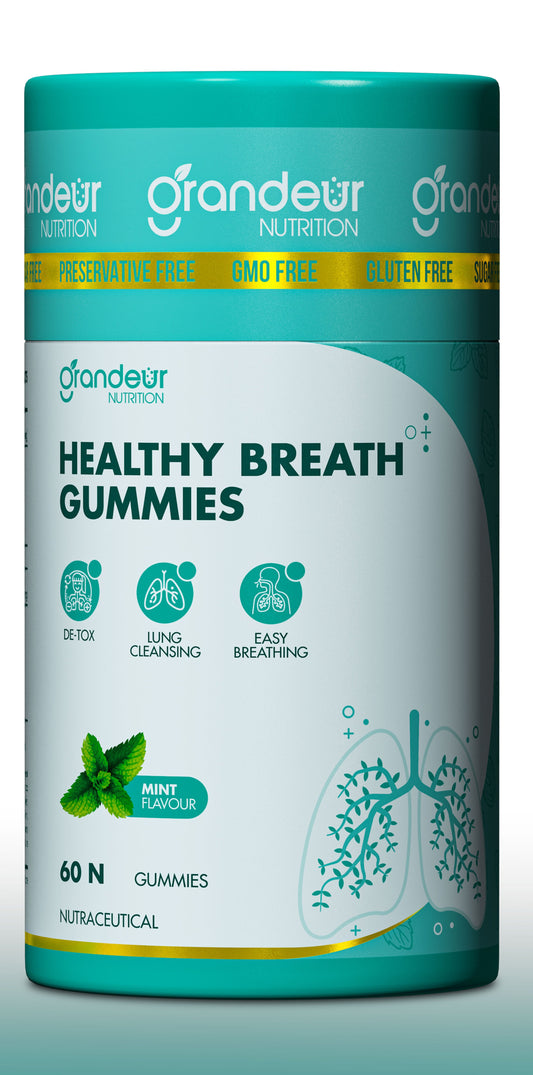 Grandeur Healthy Breathe Gummies- 60N
