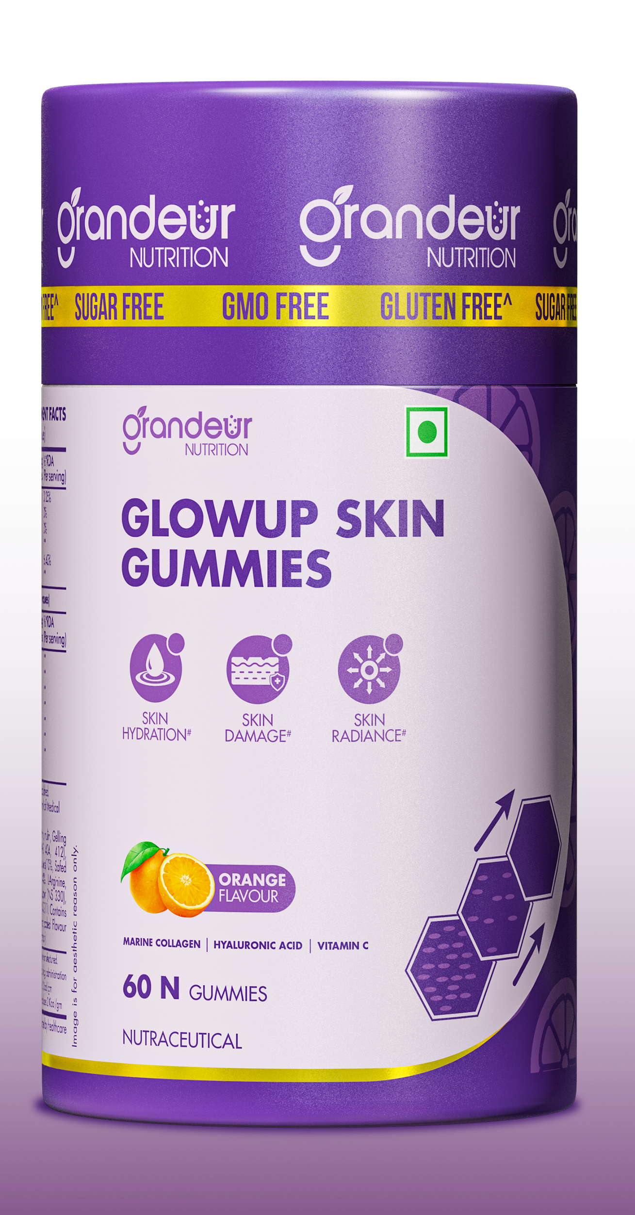 Grandeur Glow up Gummies- 60N